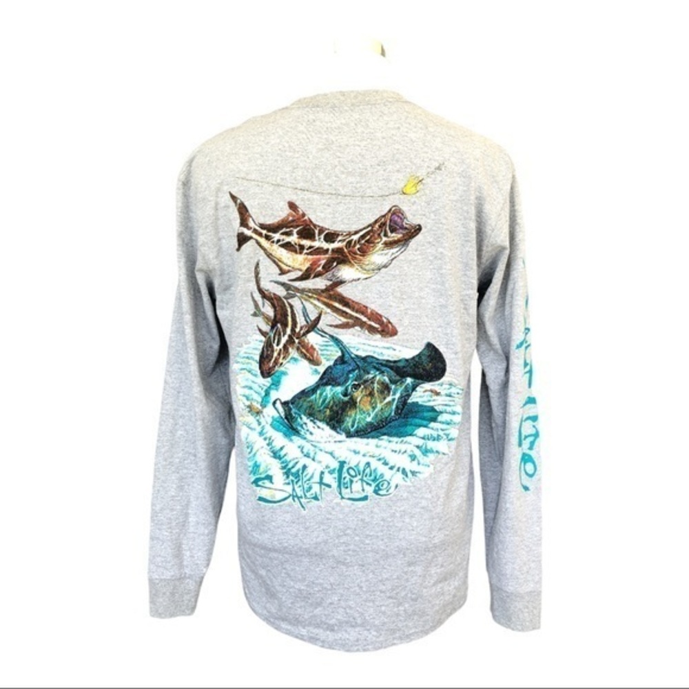 White Salt Life‎ Long Sleeve Printed Tee